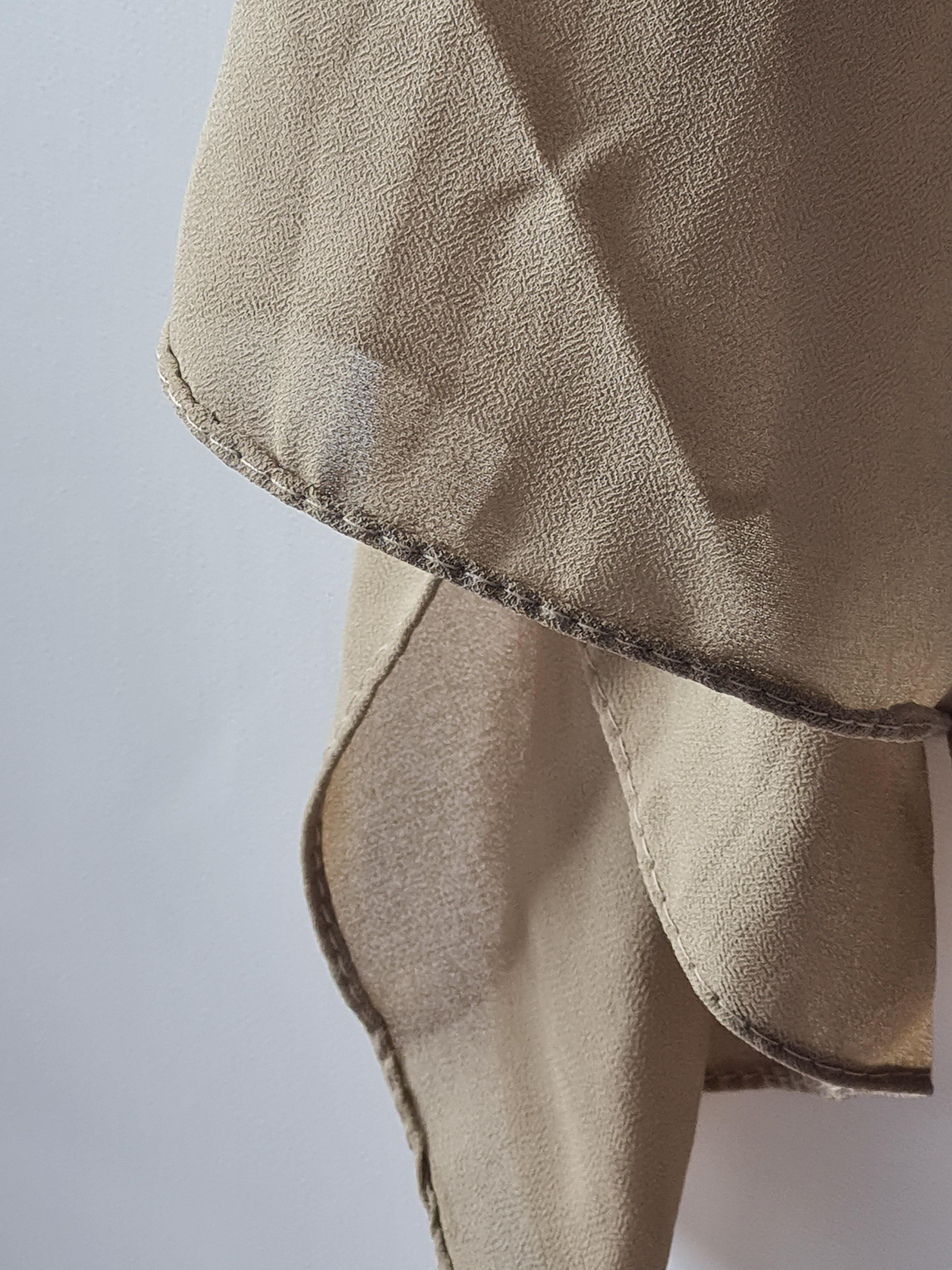 chiffon hijab "khaki" - cjour