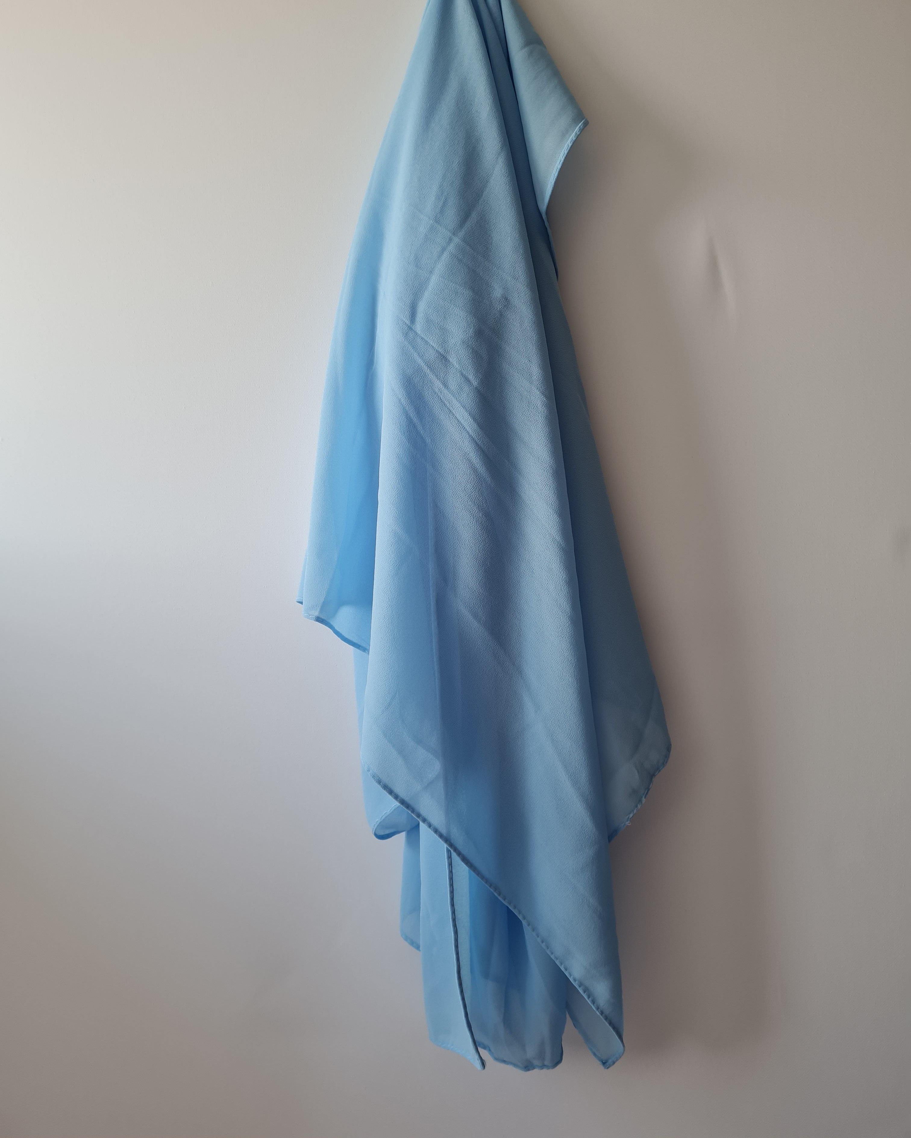 chiffon hijab "Skyblue" - cjour