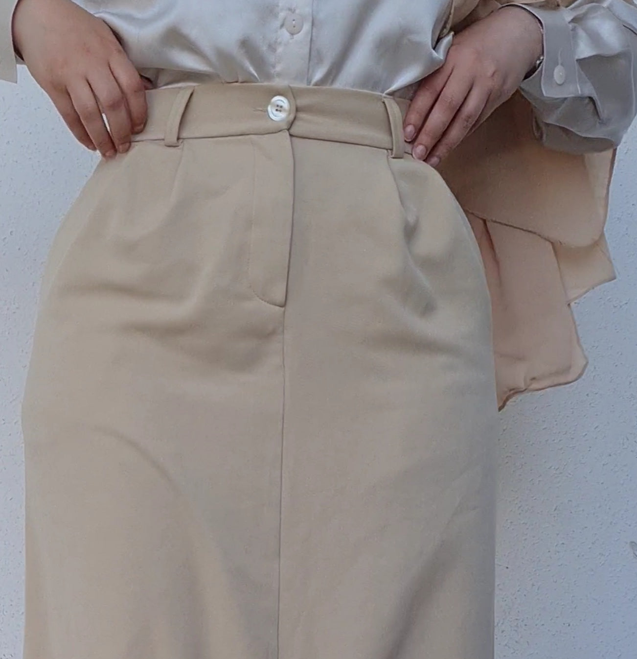 Firstclass Skirt Beige